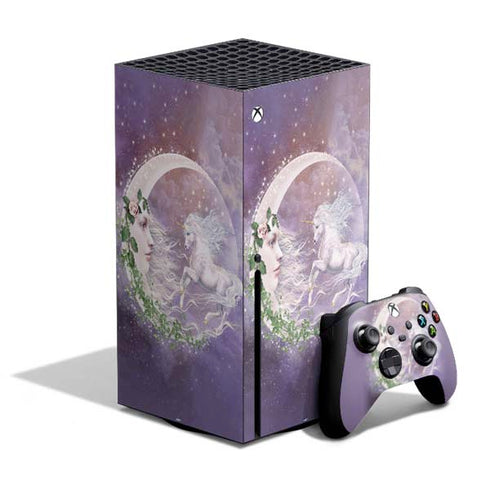 Moon Unicorn by Laurie Prindle Xbox Series X Skins